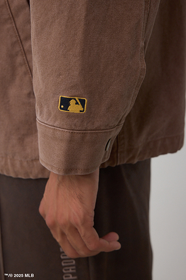 【MLB】AZUL コーチジャケット 詳細画像