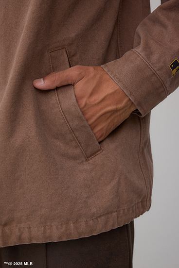 【MLB】AZUL コーチジャケット 詳細画像