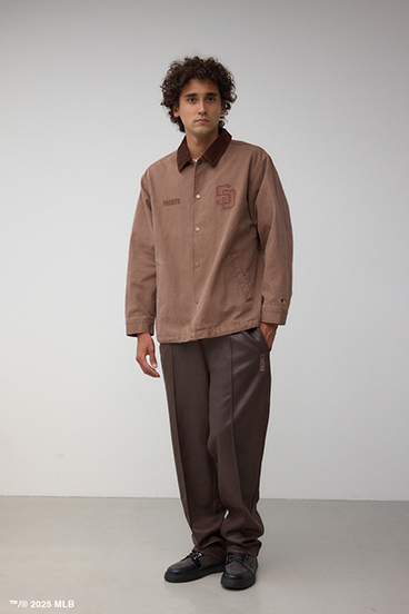 【MLB】AZUL コーチジャケット 詳細画像