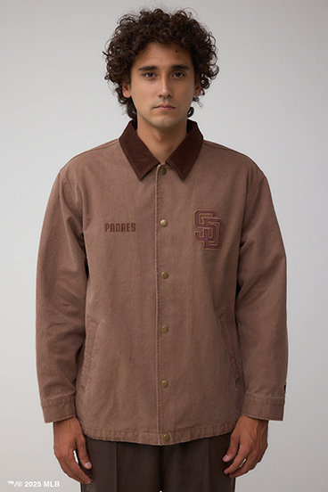 【MLB】AZUL コーチジャケット 詳細画像