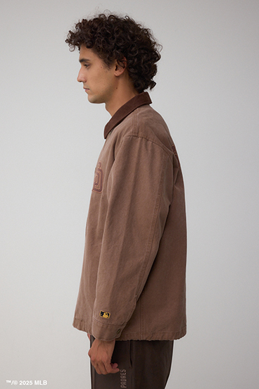 【MLB】AZUL コーチジャケット 詳細画像