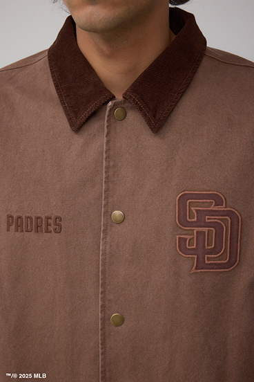 【MLB】AZUL コーチジャケット 詳細画像