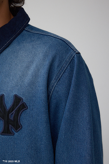 【MLB】AZUL コーチジャケット 詳細画像