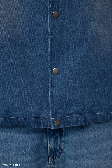 【MLB】AZUL コーチジャケット 詳細画像