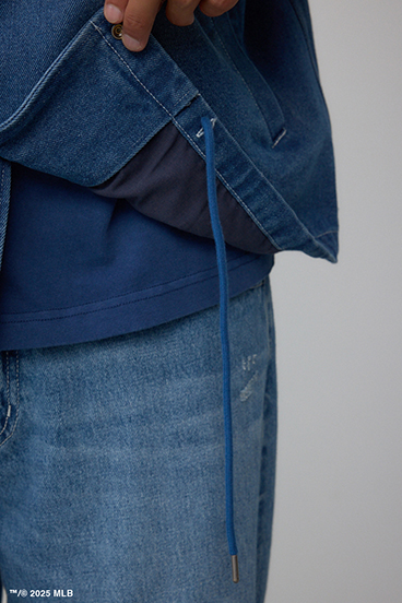 【MLB】AZUL コーチジャケット 詳細画像