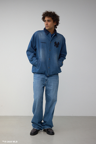 【MLB】AZUL コーチジャケット 詳細画像
