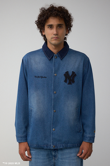 【MLB】AZUL コーチジャケット 詳細画像