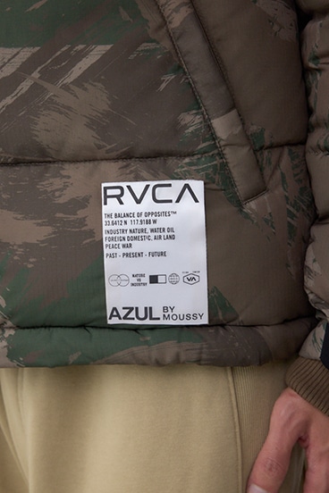 【RVCA×AZUL】PUFFER JK 詳細画像