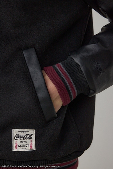 【Coca-Cola®｜AZUL】 ビンテージスタジャン 詳細画像