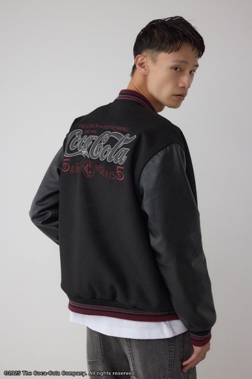 【Coca-Cola®｜AZUL】 ビンテージスタジャン