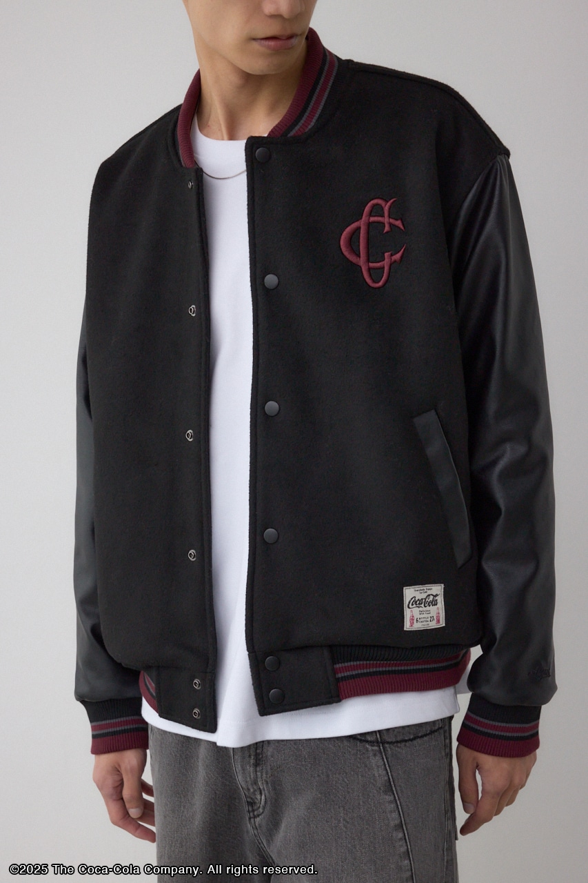 【Coca-Cola®｜AZUL】 ビンテージスタジャン