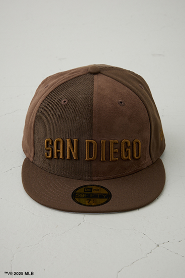 NEW ERA×AZUL MLB異素材キャップ 詳細画像