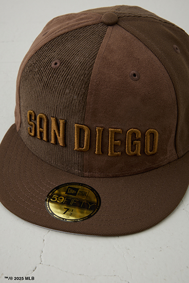 NEW ERA×AZUL MLB異素材キャップ 詳細画像