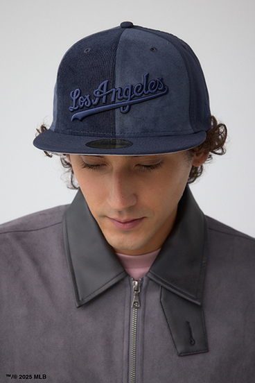 NEW ERA×AZUL MLB異素材キャップ