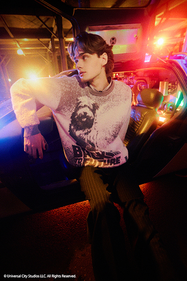 【Back to the Future｜AZUL】アインシュタインニット 詳細画像