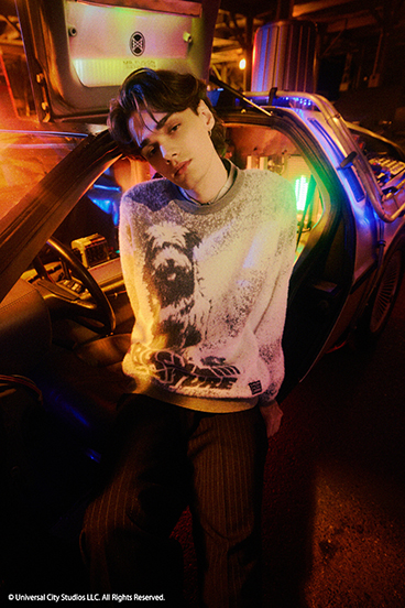 【Back to the Future｜AZUL】アインシュタインニット 詳細画像