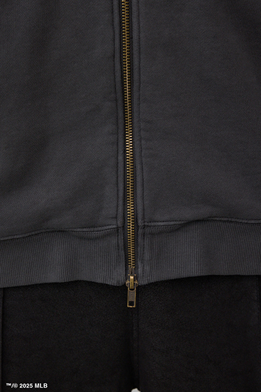 【MLB】AZUL ピグメント ジップパーカー 詳細画像