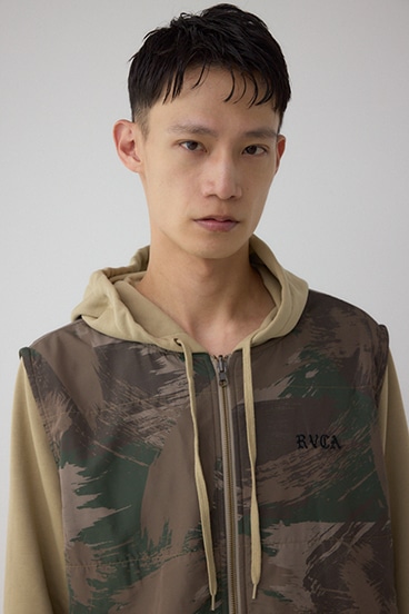 【RVCA×AZUL】REVERSIBLE ZIP HD