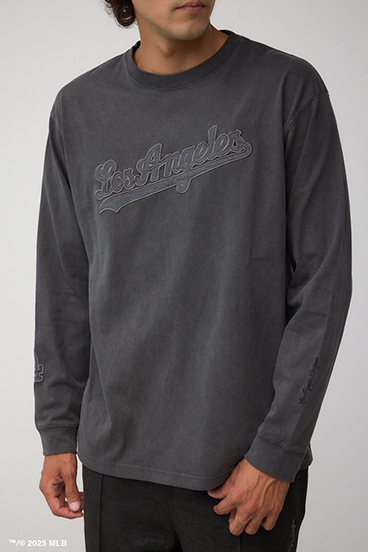 【MLB】AZUL ピグメントダイ 長袖TEE