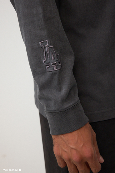 【MLB】AZUL ピグメントダイ 長袖TEE 詳細画像