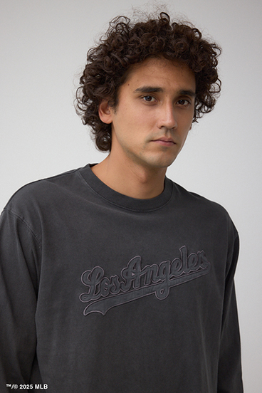 【MLB】AZUL ピグメントダイ 長袖TEE