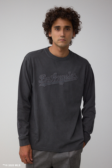 【MLB】AZUL ピグメントダイ 長袖TEE 詳細画像