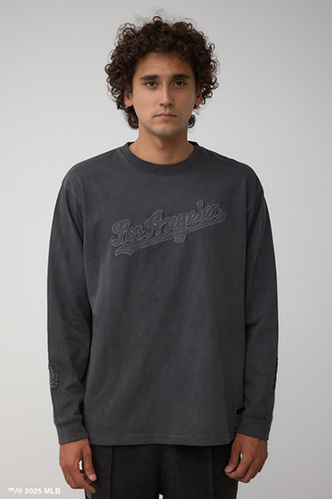 【MLB】AZUL ピグメントダイ 長袖TEE 詳細画像