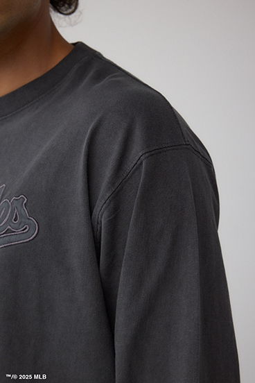 【MLB】AZUL ピグメントダイ 長袖TEE 詳細画像