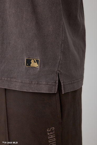 【MLB】AZUL ピグメントダイ 長袖TEE 詳細画像