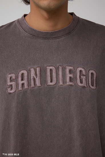 【MLB】AZUL ピグメントダイ 長袖TEE 詳細画像