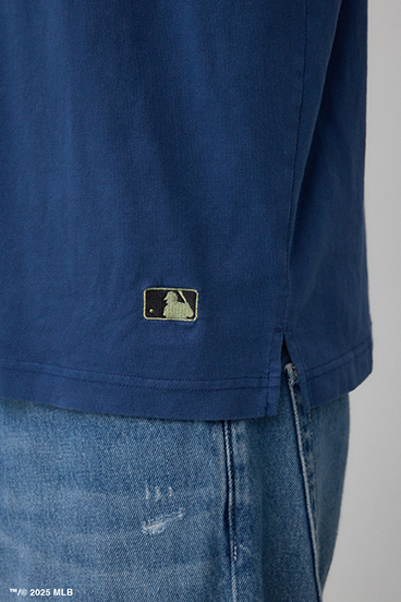 【MLB】AZUL ピグメントダイ 長袖TEE 詳細画像