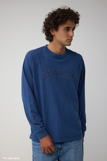 【MLB】AZUL ピグメントダイ 長袖TEE 詳細画像
