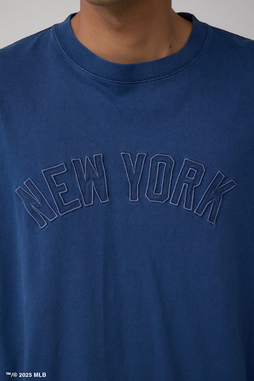 【MLB】AZUL ピグメントダイ 長袖TEE 詳細画像