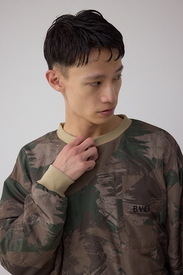 【RVCA×AZUL】REVERSIBLE CR