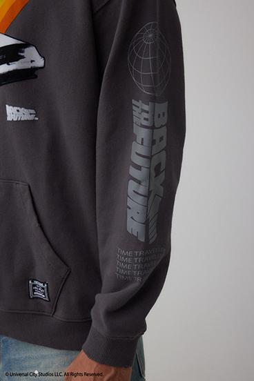 【Back to the Future｜AZUL】カラーフロッキーフーディー 詳細画像