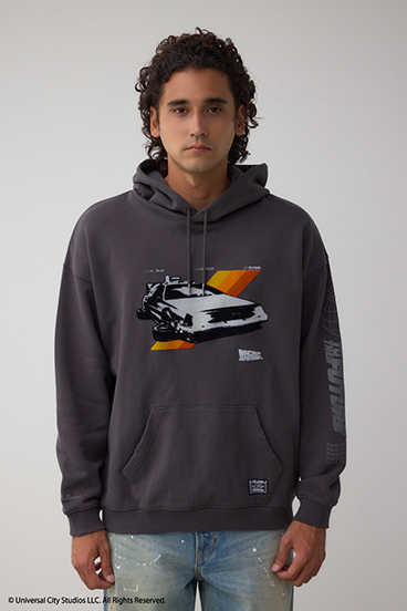 【Back to the Future｜AZUL】カラーフロッキーフーディー 詳細画像