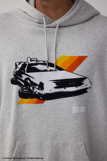 【Back to the Future｜AZUL】カラーフロッキーフーディー 詳細画像