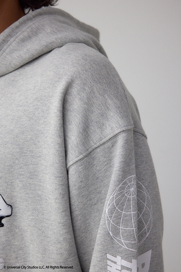 【Back to the Future｜AZUL】カラーフロッキーフーディー 詳細画像