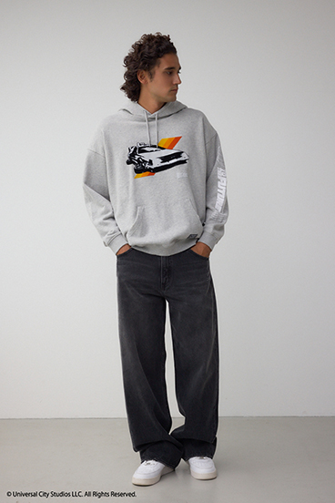 【Back to the Future｜AZUL】カラーフロッキーフーディー 詳細画像