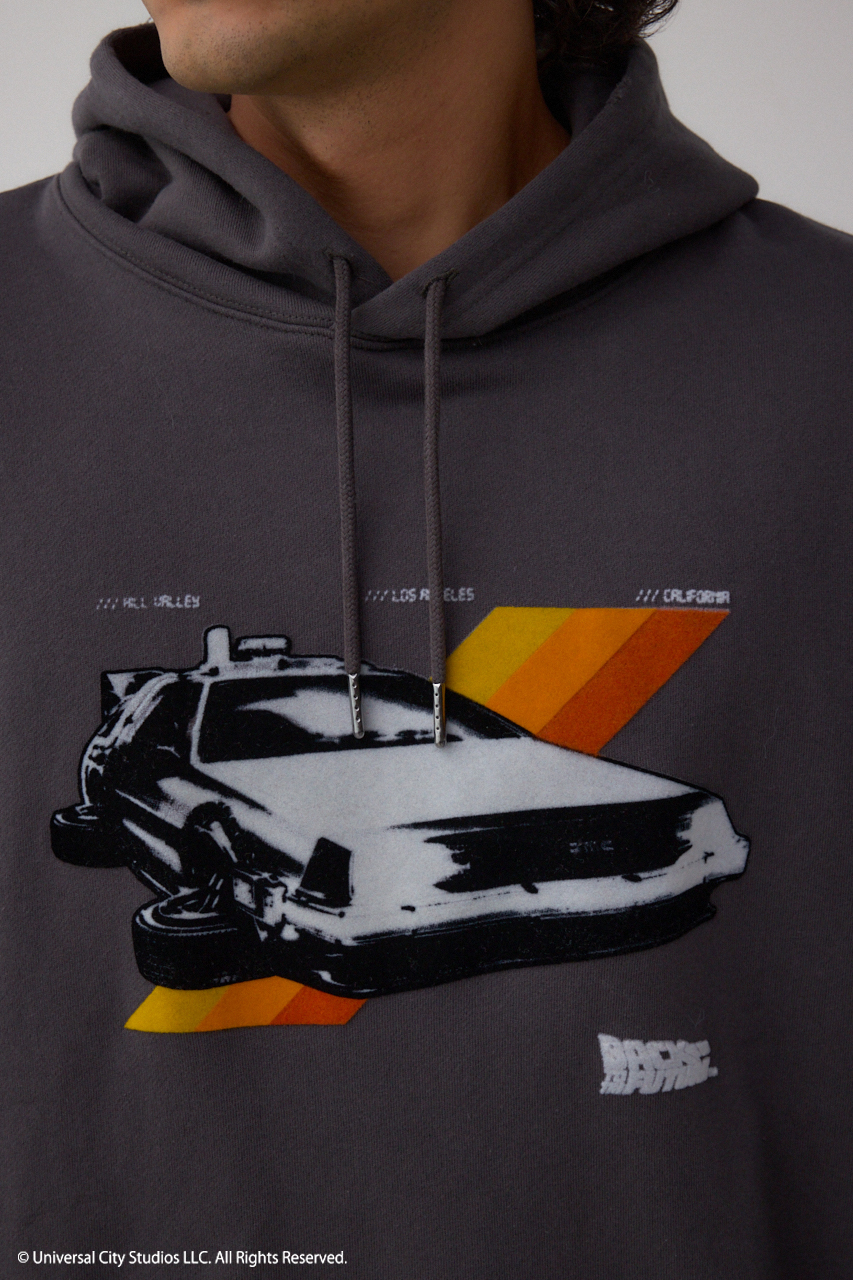 my　ネイビーとカーキ Back to the Future｜AZUL】カラーフロッキーフーディー｜MEN