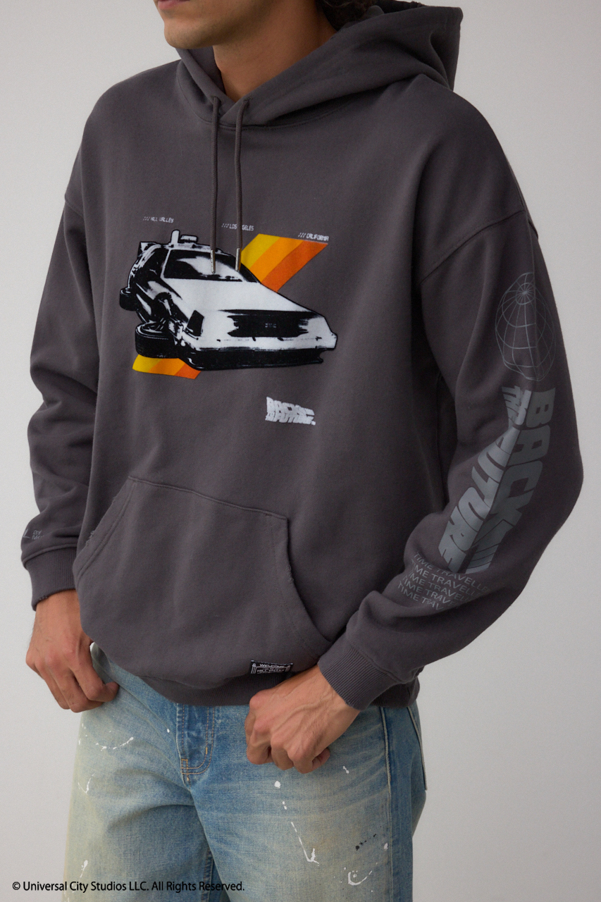 Back to the Future｜AZUL】カラーフロッキーフーディー｜MEN