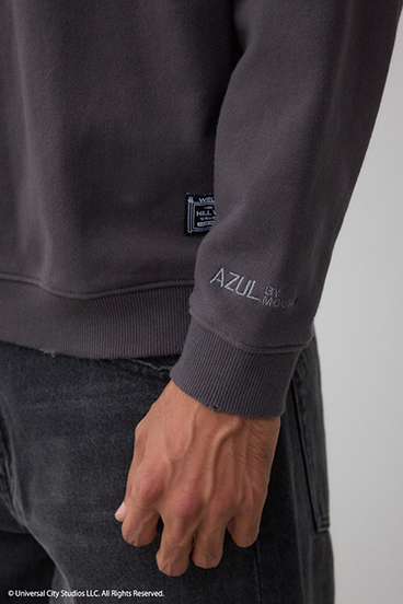 【Back to the Future｜AZUL】カラーフロッキープルオーバー 詳細画像