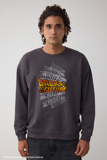 【Back to the Future｜AZUL】カラーフロッキープルオーバー 詳細画像