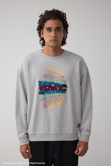 【Back to the Future｜AZUL】カラーフロッキープルオーバー 詳細画像