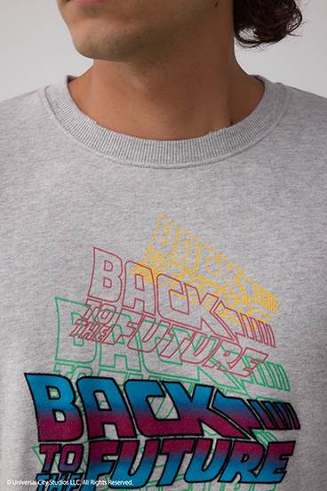 【Back to the Future｜AZUL】カラーフロッキープルオーバー 詳細画像