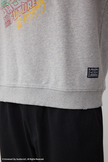 【Back to the Future｜AZUL】カラーフロッキープルオーバー 詳細画像