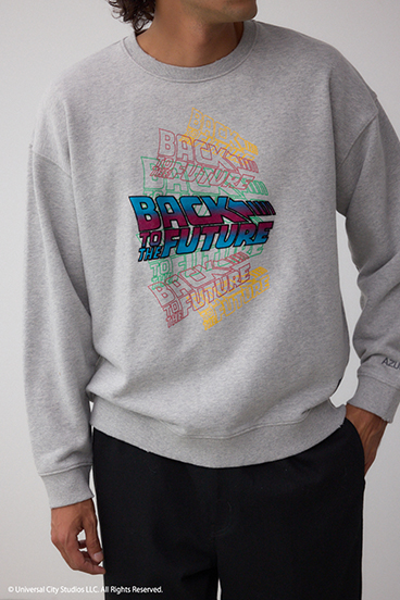 【Back to the Future｜AZUL】カラーフロッキープルオーバー 詳細画像