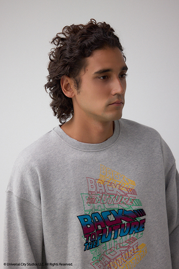 【Back to the Future｜AZUL】カラーフロッキープルオーバー 詳細画像