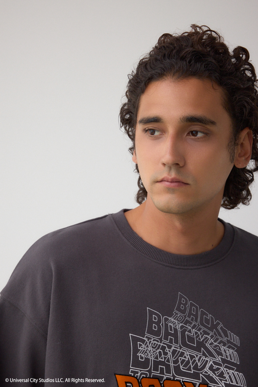 Back to the Future｜AZUL】カラーフロッキープルオーバー｜MEN