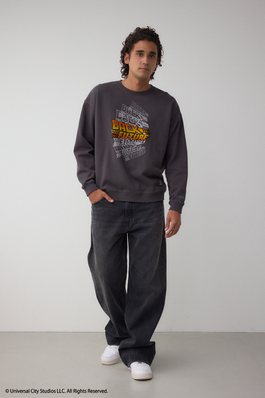 Back to the Future｜AZUL】カラーフロッキープルオーバー｜MEN